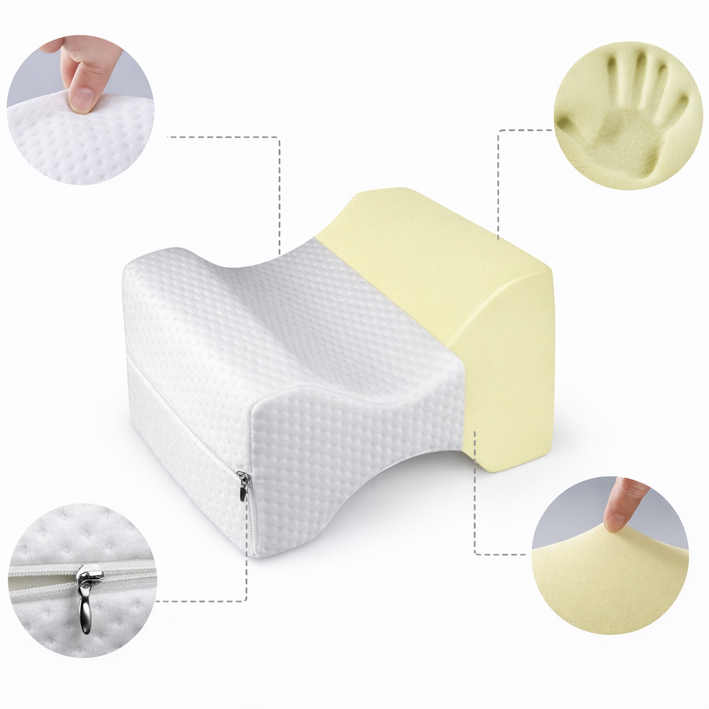 Minnesskumskudde för knä och ben – ger stöd och avlastning